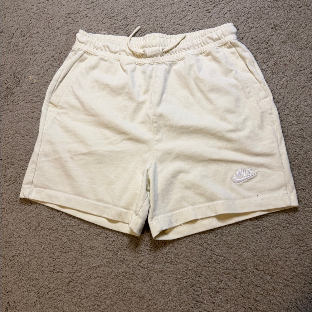 Nike White Athletic Shorts - Picture 2 of 5